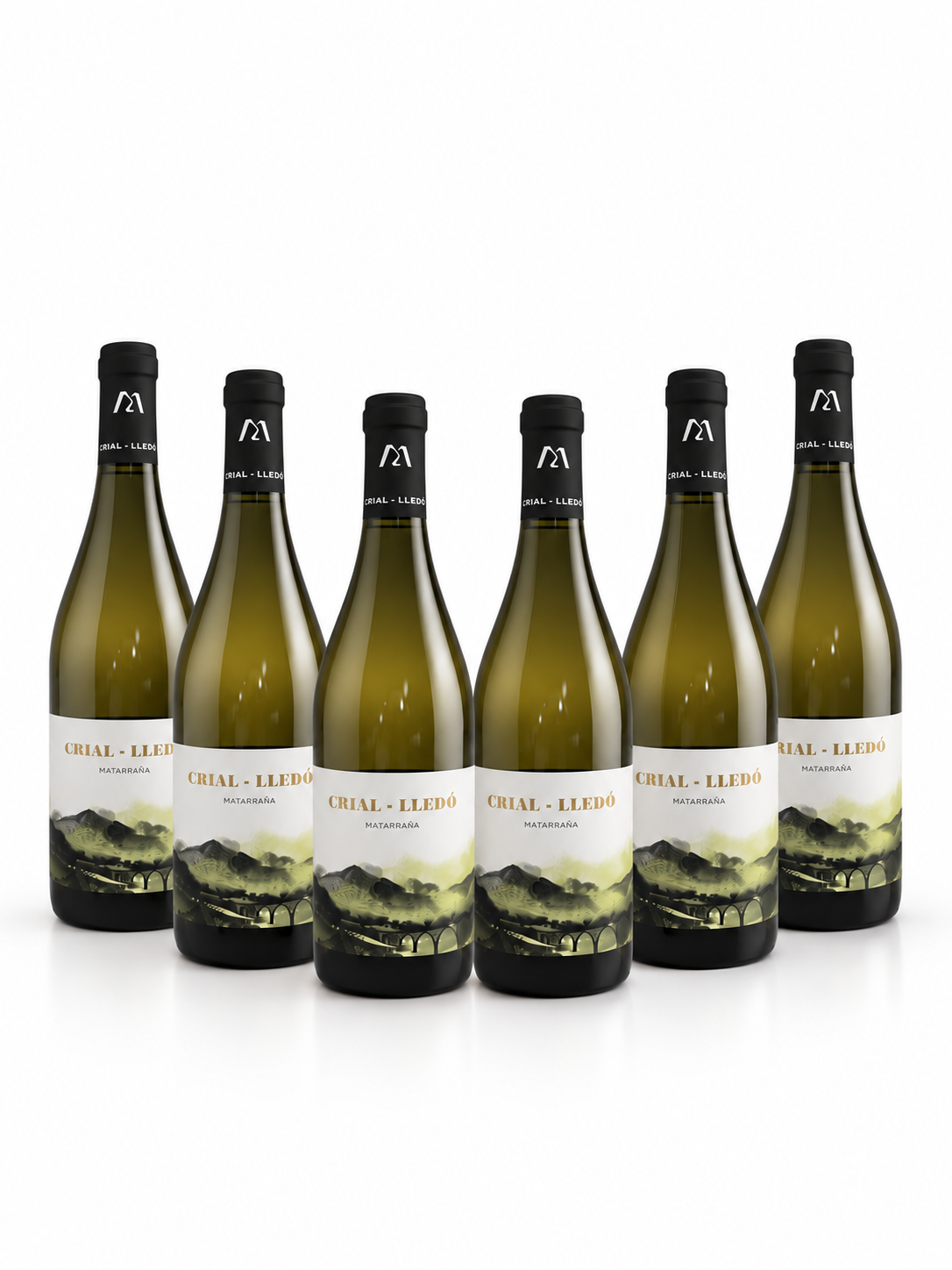 6 botellas vino Crial Blanco Joven